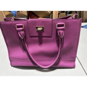 Cole Haan Leather Tote Bag - Fuschia‎
